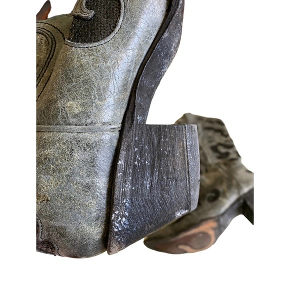 Corral Sequin Inlay Western Cowgirl Boots Snip Toe size 9.5 - Picture 6 of 16